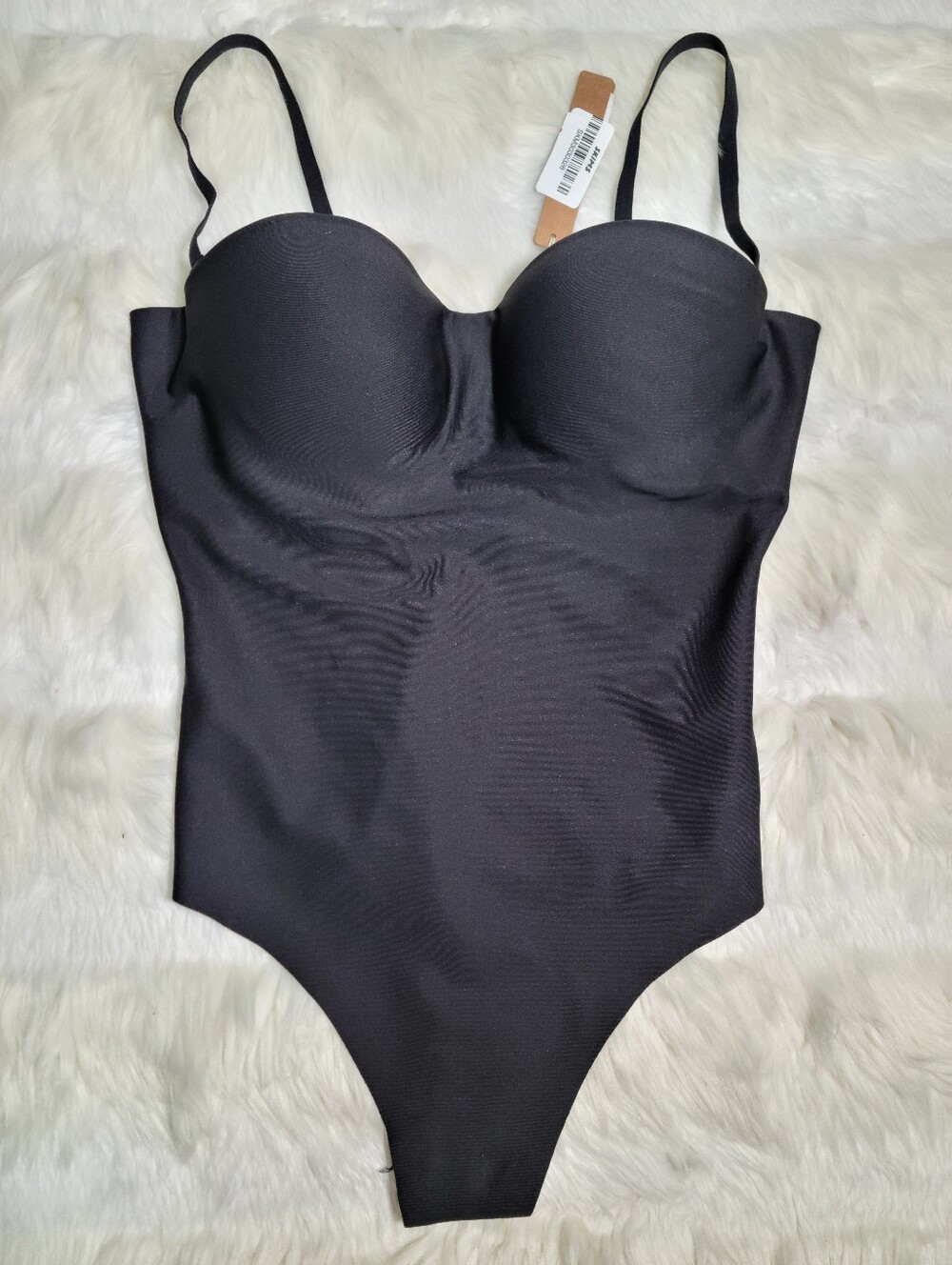 SKIMS Body Molded Underwire Bodysuit Black Onyx XS Women NEW
